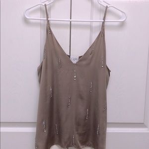 Cami NYC limited edition rhinestone drip cami